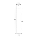Havit Lighting Bollard Lighting Highlite Titanium Aluminum TRI Colour Lights-For-You